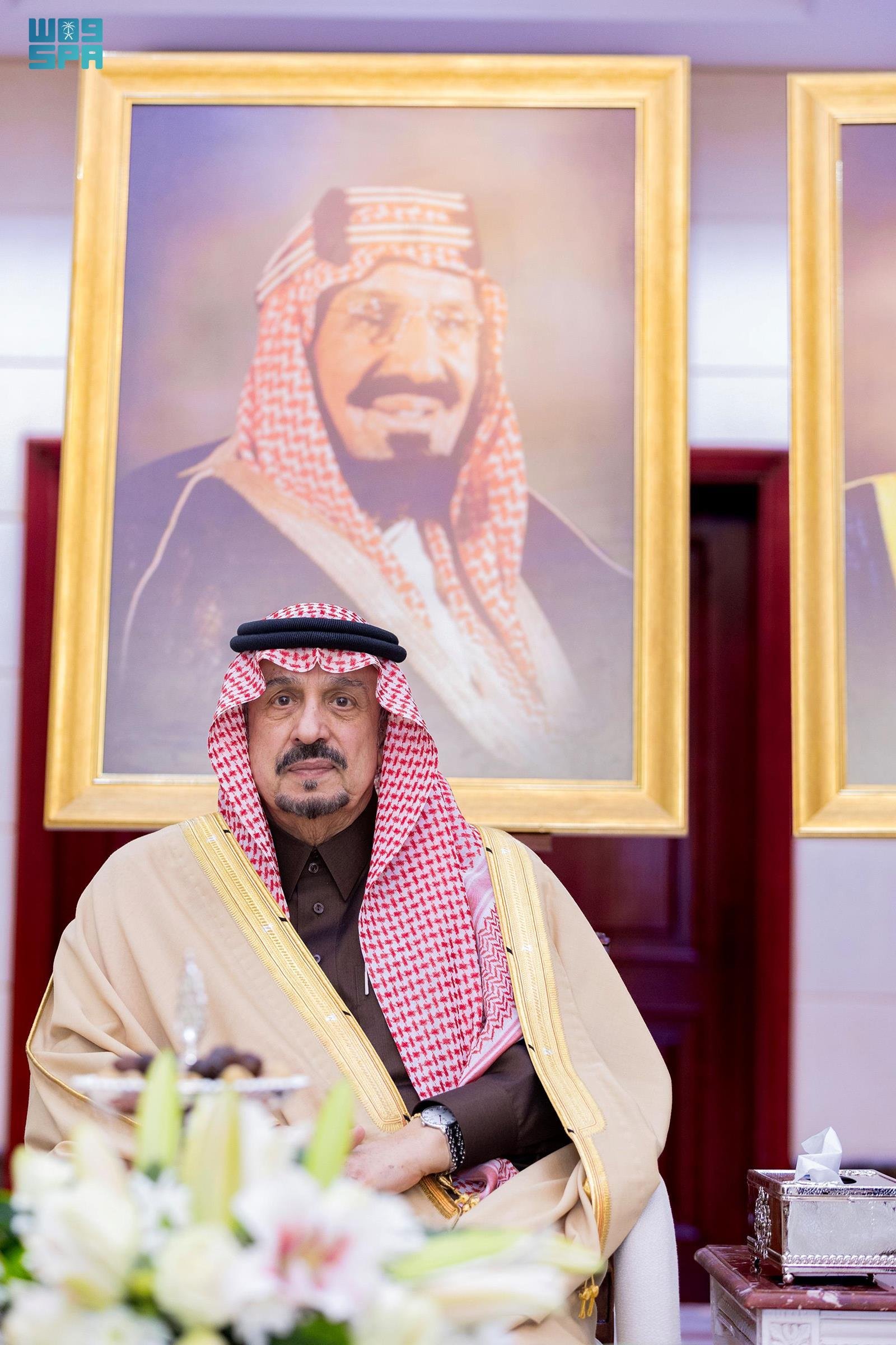أمير منطقة الرياض يصل إلى محافظة الغاط في جولة تفقدية ويدشن عددًا من المشروعات التنموية