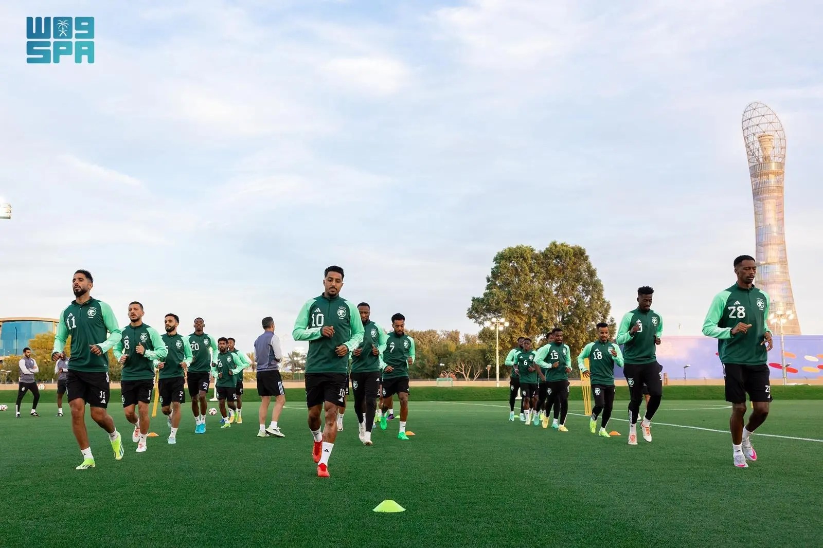 المنتخب السعودي يواصل استعداده لمواجهة كوريا الجنوبية الثلاثاء القادم