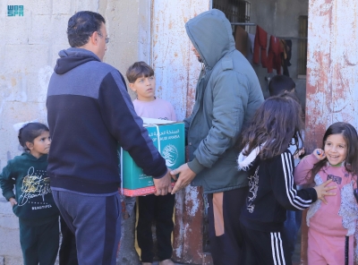إغاثة سعودية لمتضرري "غزة"