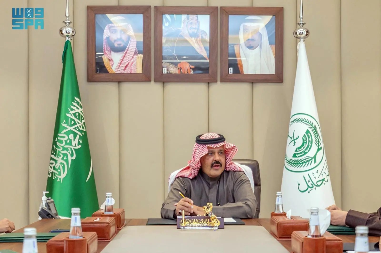 أمير منطقة حائل يستقبل فريق من الهيئة العامة للترفيه