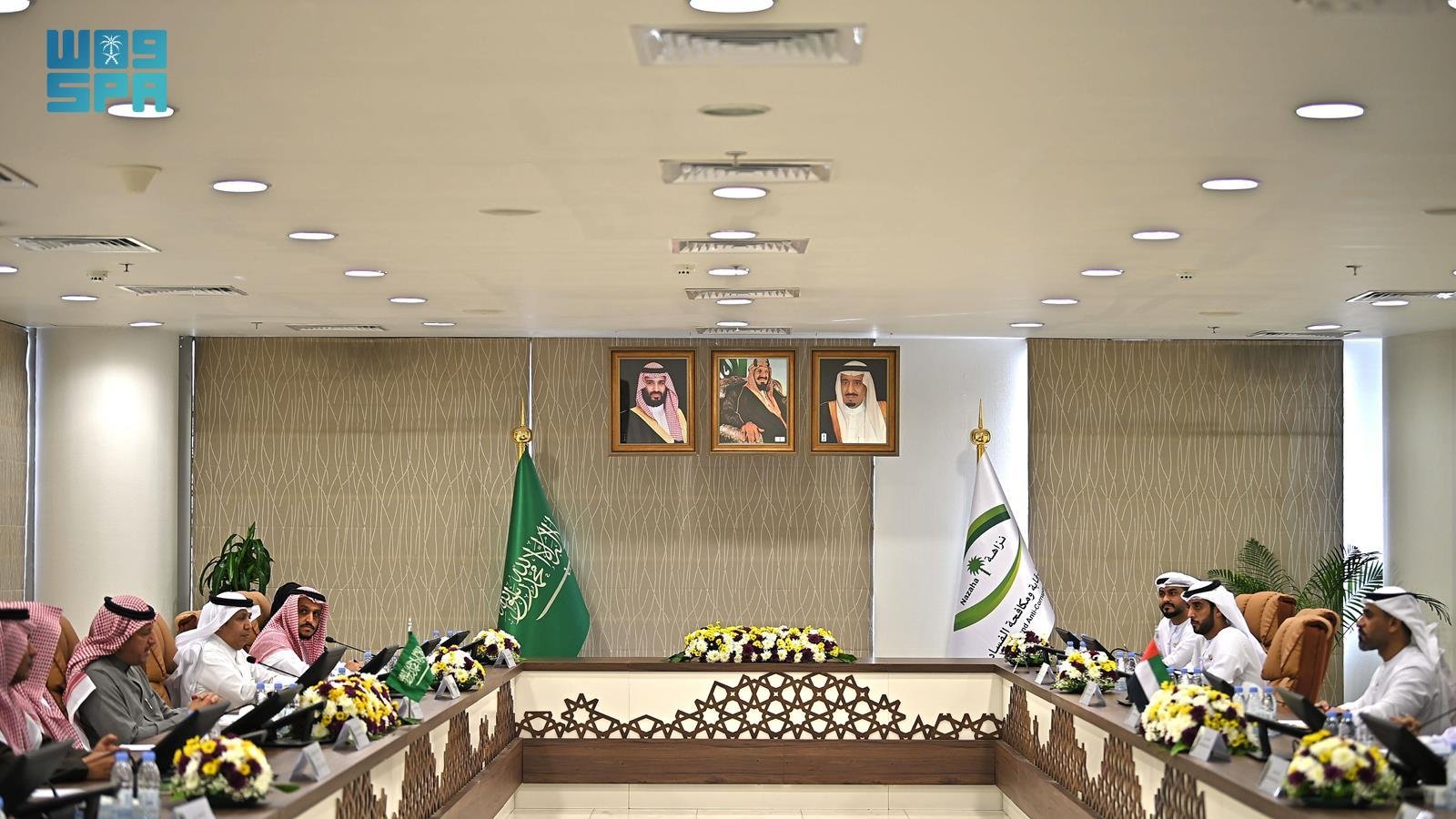 رئيس هيئة الرقابة ومكافحة الفساد يستقبل رئيس جهاز المحاسبة الإماراتي