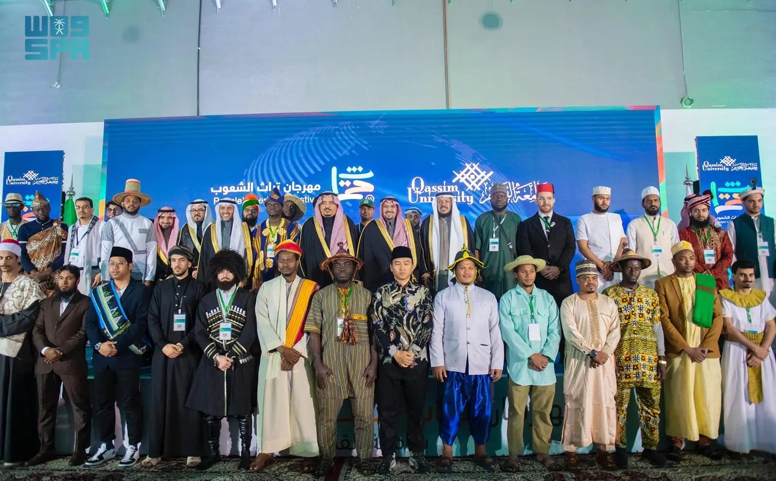 أمير القصيم يرعى حفل ختام مهرجان جامعة القصيم «تراث الشعوب»