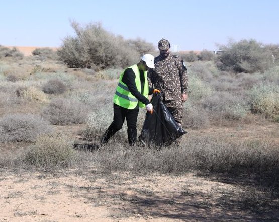 القوات الخاصة للأمن البيئي تطلق مبادرة إصحاح بيئي بالتعاون مع محمية الملك عبدالعزيز الملكية