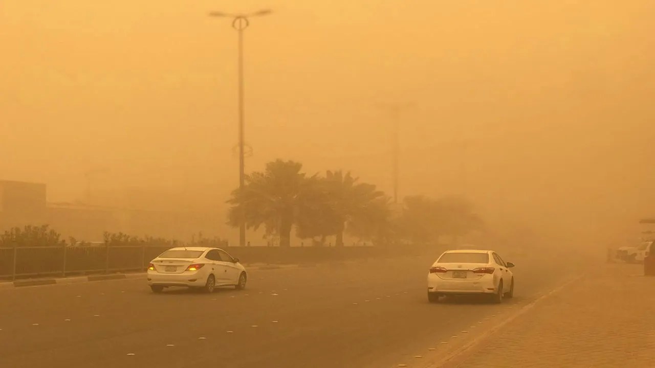 المركز الوطني للأرصاد: أتربة مثارة على وادي الفرع