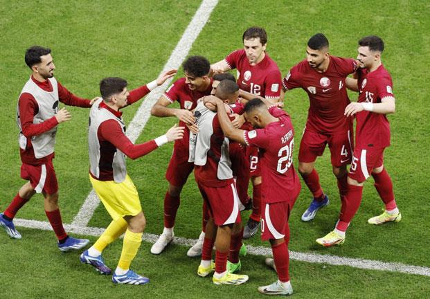 تشكيل قطر الرسمي لمواجهة الأردن في نهائي كأس آسيا
