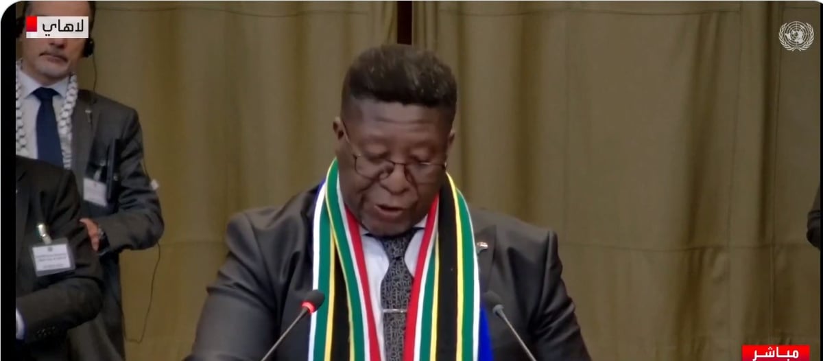 ممثل جنوب إفريقيا أمام محكمة العدل: إسرائيل تنتهك القانون الدولي ويجب وضع حد لها