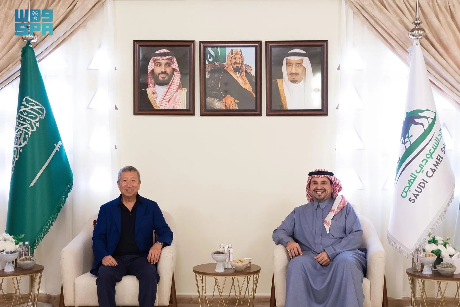 نائب رئيس اللجنة الأولمبية والبارالمبية يلتقي نائب رئيس الأولمبية الدولية