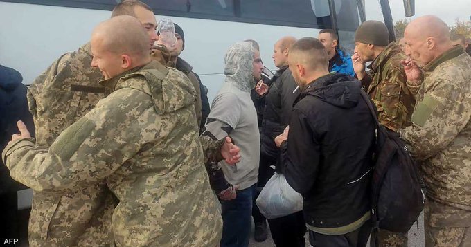 روسيا وأوكرانيا تتبادلان 100 أسير لكل منهما