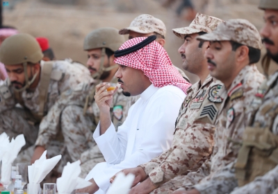 نائب أمير نجران ينقل تحيات القيادة للمرابطين