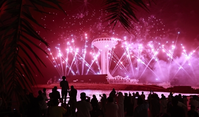 أضواء الفرح تُزيِّن سماء 'المملكة'