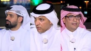 نقاش بين حسين بابا وحمد الدبيخي ومحمد البكيري عن نجومية سالم الدوسري .. فيديو