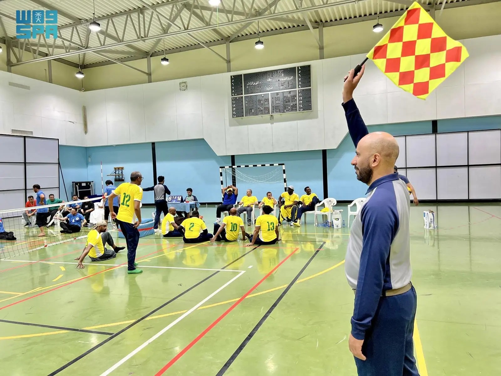 انطلاق فعاليات الدور الثاني لبطولة الدوري الممتاز لكرة الطائرة من الجلوس بنجران