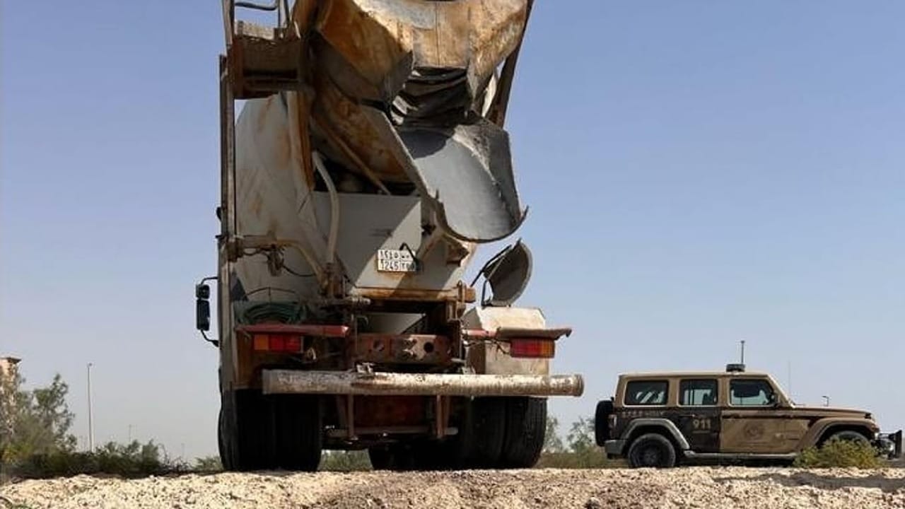 ضبط قائد مركبة مارس التفحيط بالحدود الشمالية