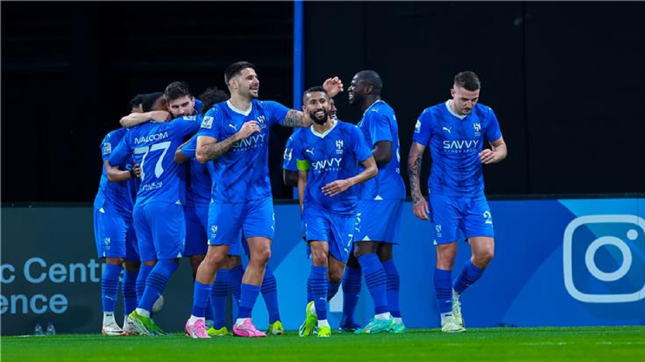 الهلال يتفوق على الأندية العربية برقم تاريخي بدوري آسيا
