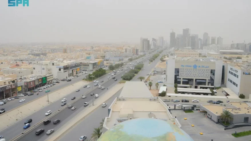 “الأرصاد” أتربة مُثارة على أجزاء من منطقة الرياض