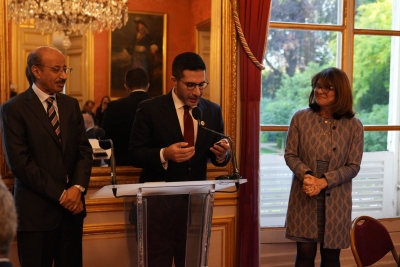 مجلس الشيوخ الفرنسي يكرّم 'عرب نيوز'