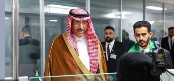 سفير المملكة لدى المغرب يتفقد صالة مبادرة «طريق مكة» بمطار محمد الخامس الدولي