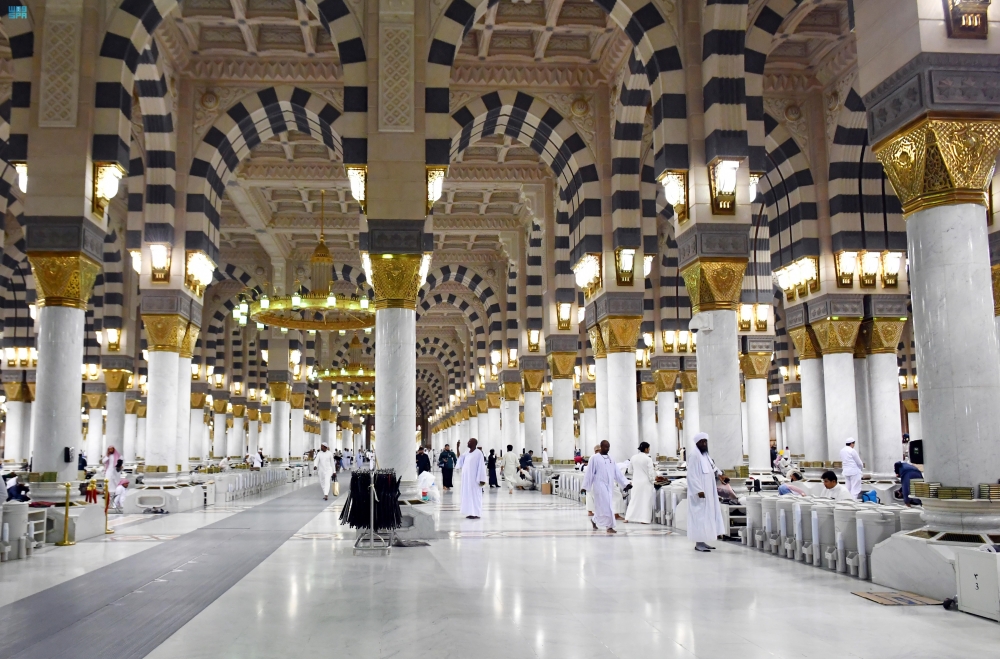 تأهب بالمسجد النبوي لاستقبال الحجاج المتعجلين