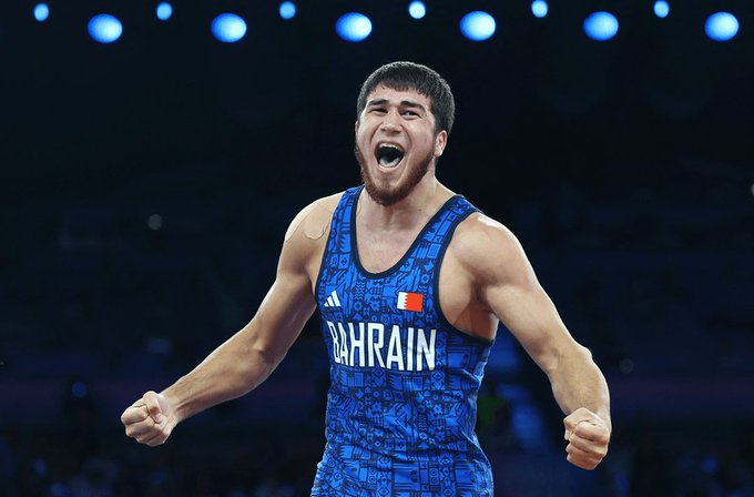 البحريني أحمد تاج يحقق ذهبية المصارعة في باريس 2024