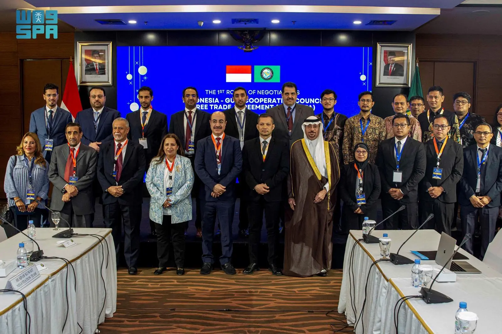 اختتام الجولة الأولى من مفاوضات اتفاقية التجارة الحرة بين دول الخليج وإندونيسيا