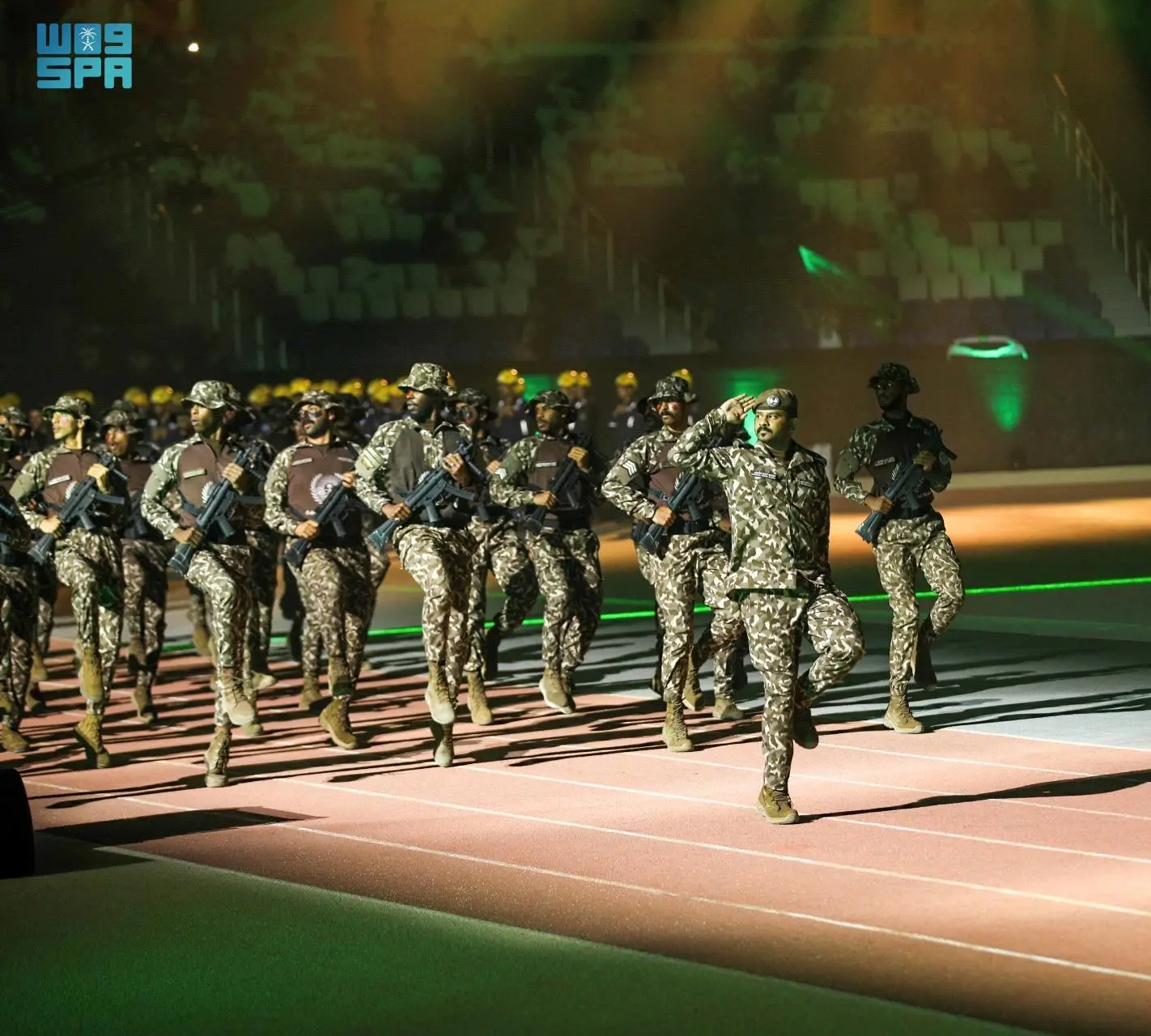 القوات الخاصة للأمن البيئي تشارك في فعالية وزارة الداخلية “عز الوطن3” احتفاءً باليوم الوطني الـ (94) للمملكة