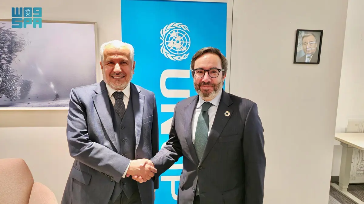 المشرف العام على مركز الملك سلمان للإغاثة يلتقي المدير التنفيذي لمكتب الأمم المتحدة لخدمات المشاريع