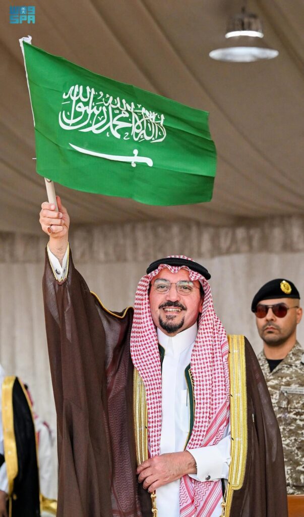 أمير القصيم يُطلق مسيرة اليوم الوطني الـ 94 بالمنطقة