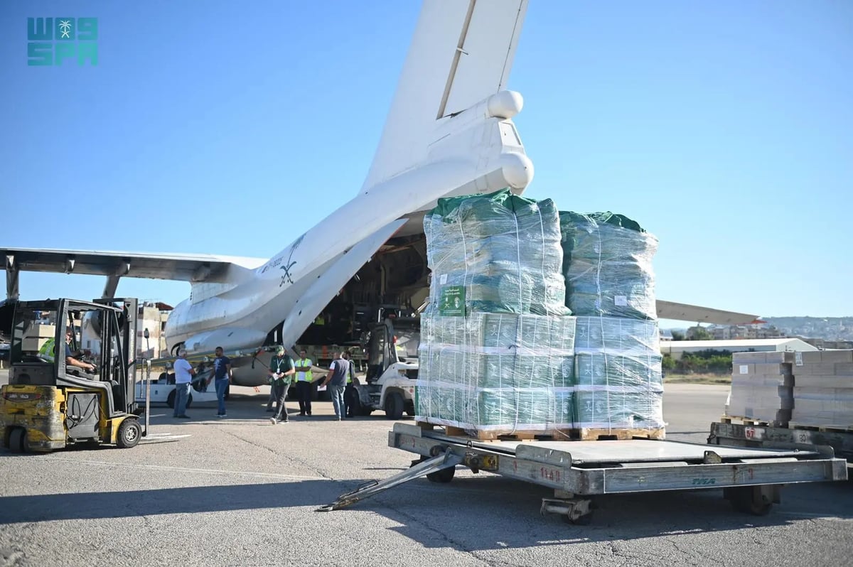 وصول الطائرة الإغاثية التاسعة لمساعدة الشعب اللبناني