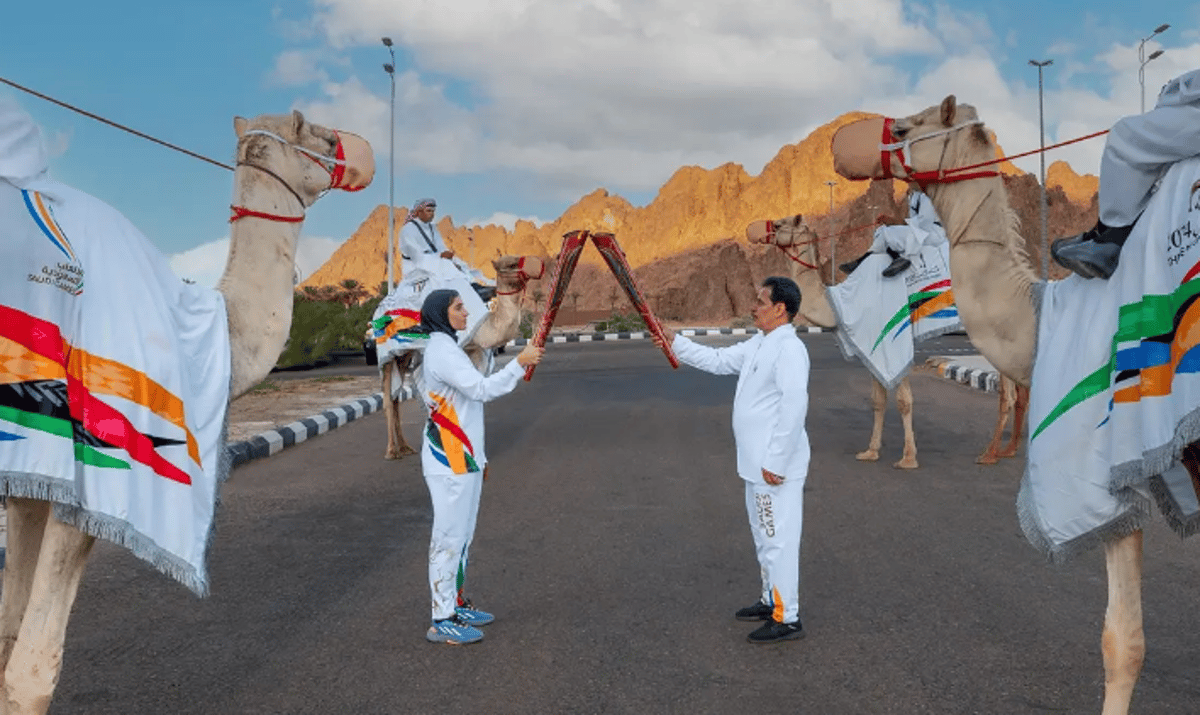 شعلة دورة الألعاب السعودية تعود إلى الرياض بعد رحلة 30 يومًا عبر مناطق المملكة