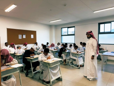 انطلاق اختبارات نهاية الفصل الدراسي الأول