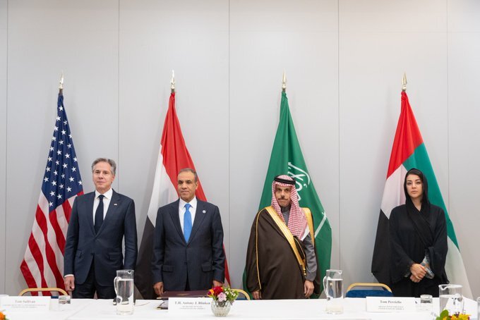 وزير الخارجية يشارك في الاجتماع الرباعي بشأن السودان