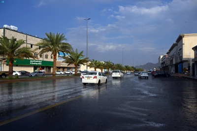 توقعات بأمطار على معظم المناطق