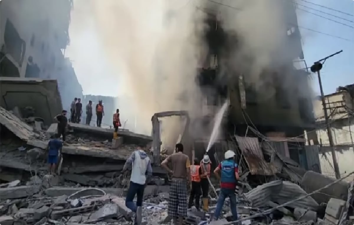 استشهاد أكثر من 46 فلسطينيًا في قصف إسرائيلي استهدف 3 منازل في قطاع غزة