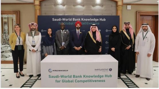 المملكة توقع اتفاقية استراتيجية مع مجموعة البنك الدولي لإنشاء مركز عالمي للمعرفة