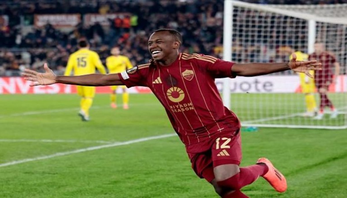 سعود عبدالحميد "الأفضل" في مباراة روما وسبورتنج براجا بالدوري الأوروبي