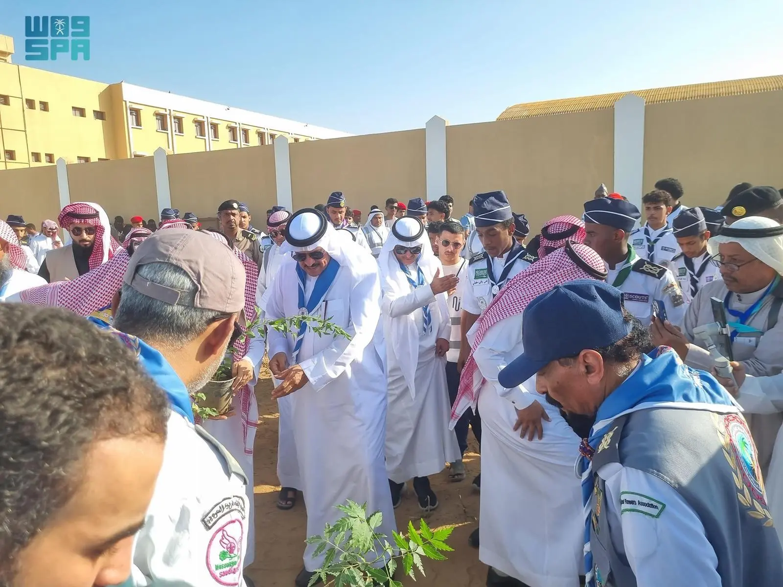 تدشين مبادرة البرنامج البيئي بمحافظة أبوعريش