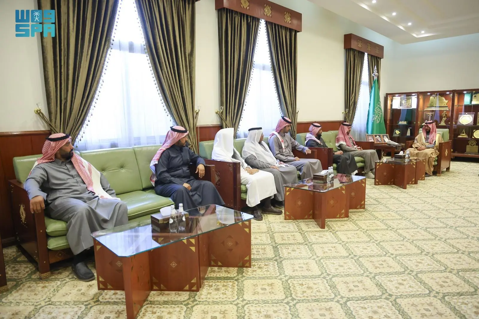 محافظ الخرج يستقبل مدير مكافحة المخدرات بالمحافظة