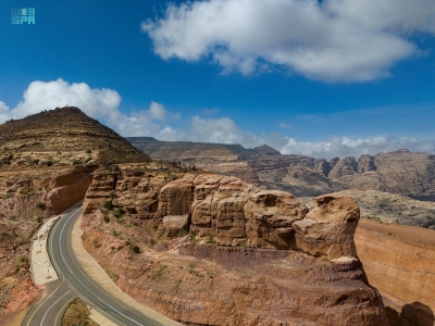 جبال القهر بجازان.. جمال الطبيعة ومتعة الزائرين