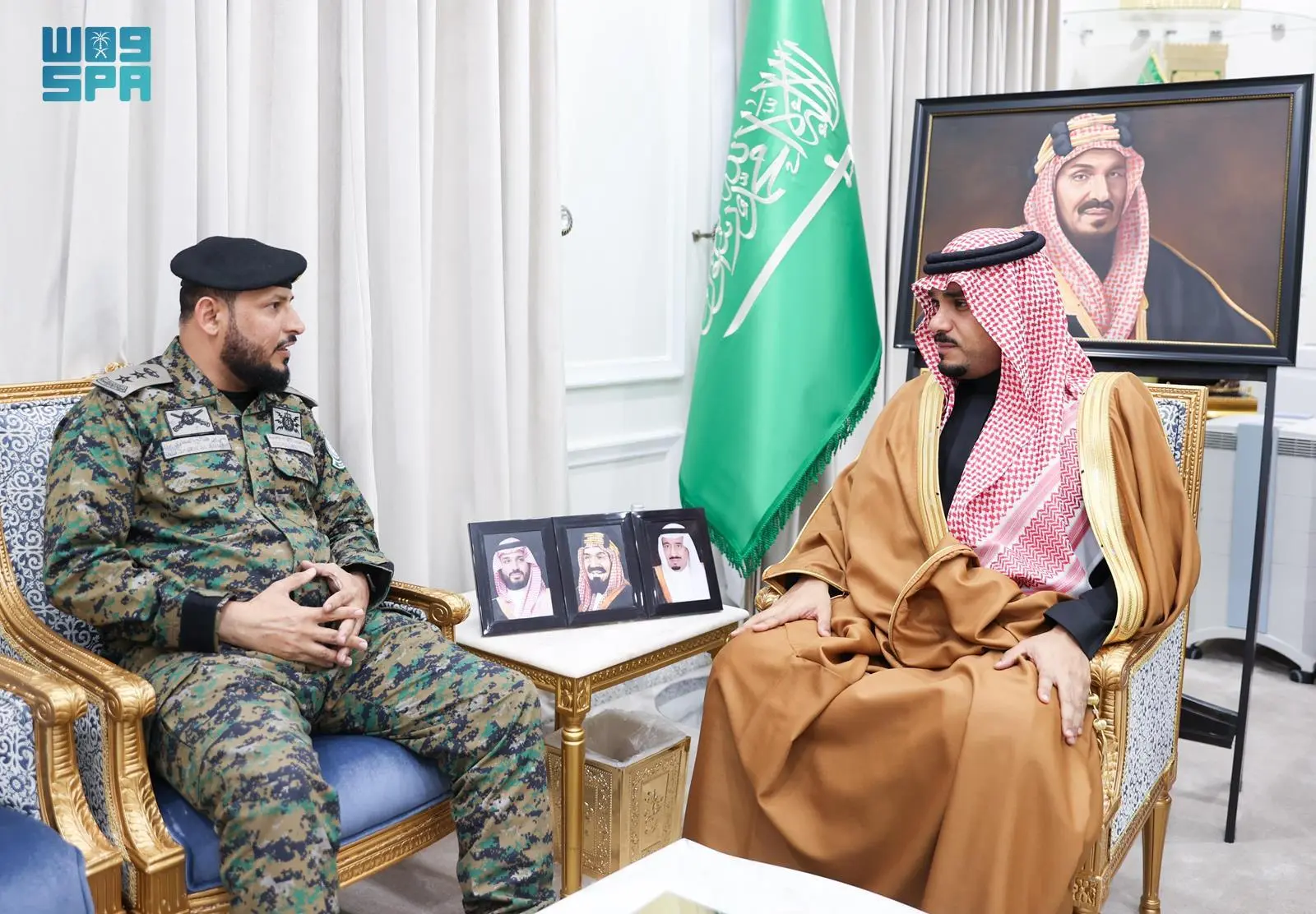 نائب أمير نجران يستقبل قائد الأفواج الأمنية بالمنطقة